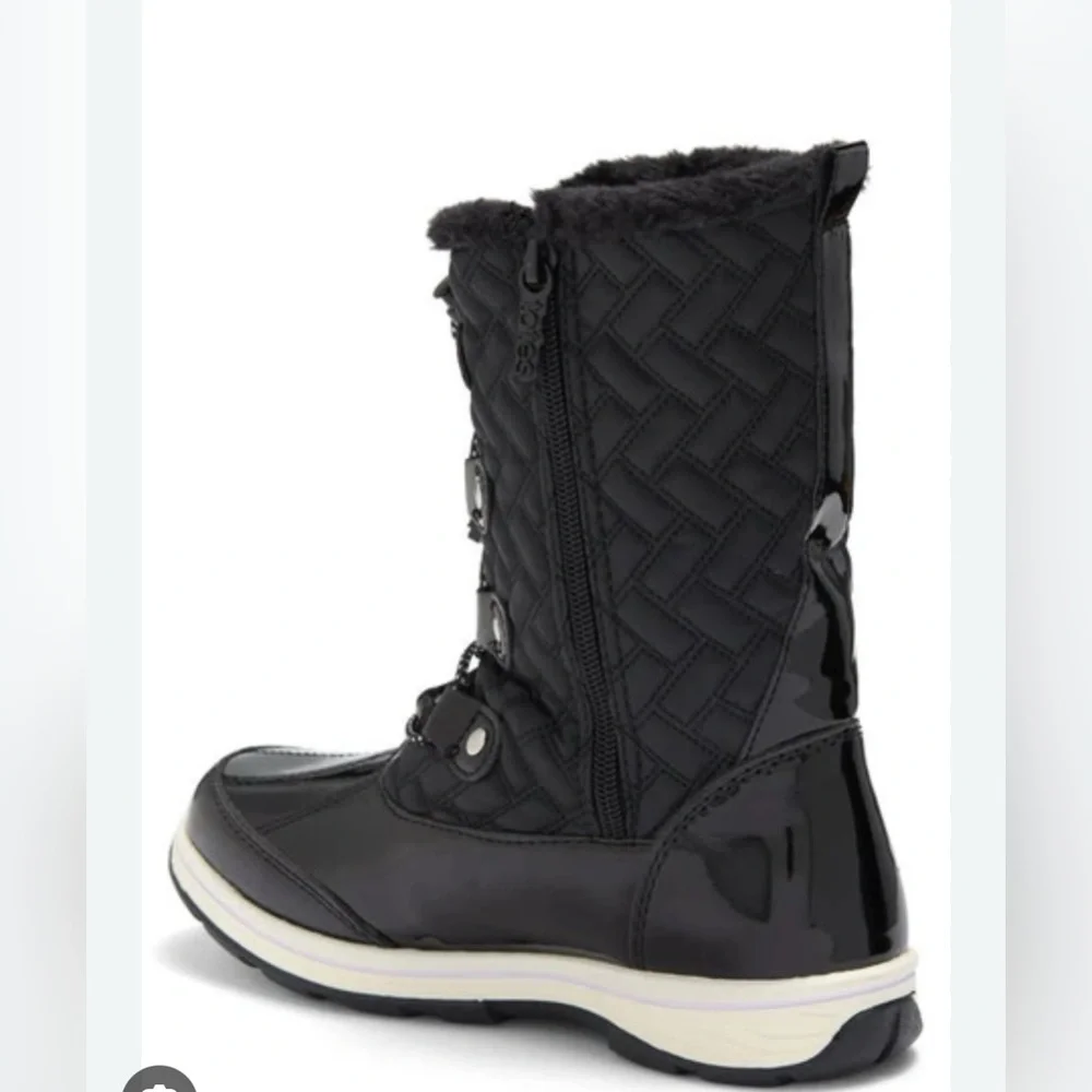 totes Kids Kenny Waterproof Faux Fur Boots